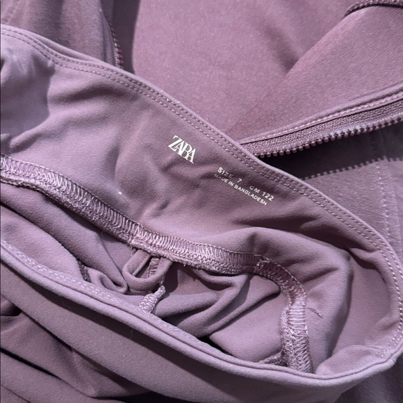 Girls purple Zara hoodie and pants set 7 - Picture 4 of 5